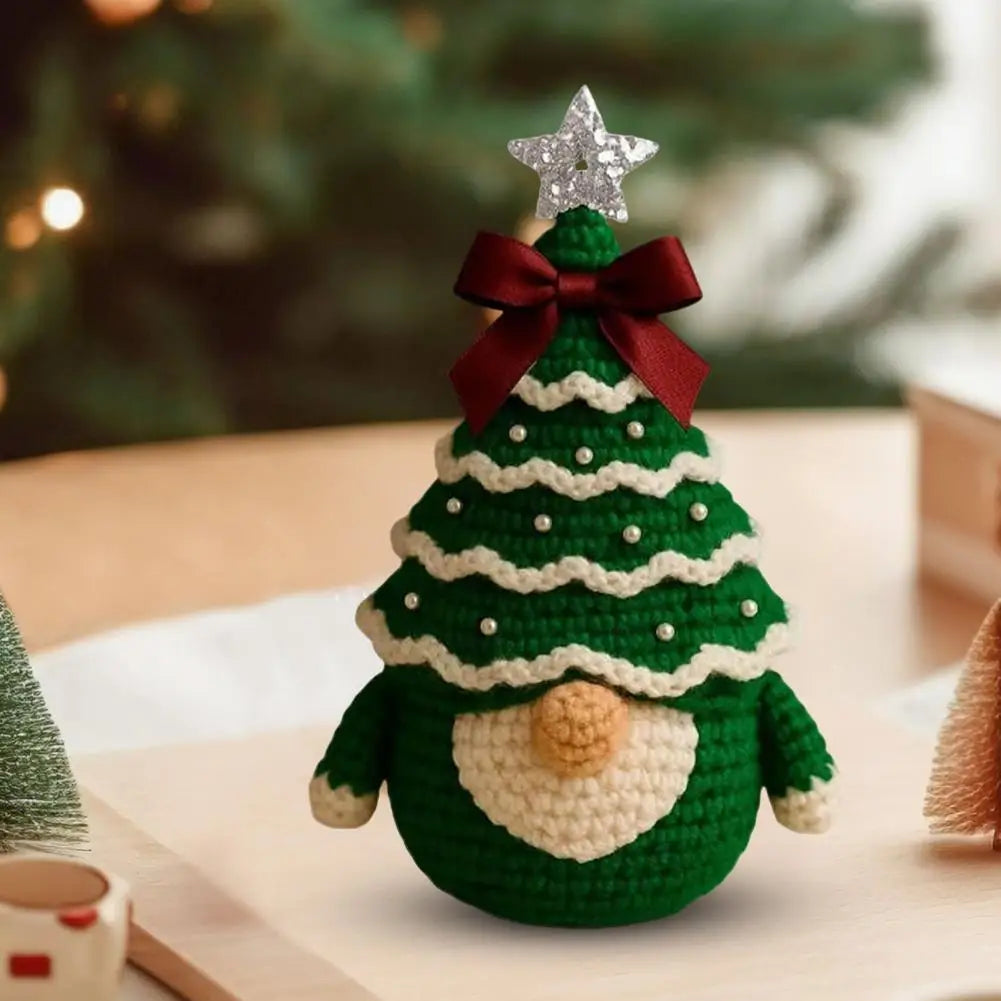 Handmade Crochet Christmas Gnome – Exclusive Holiday Design🎄