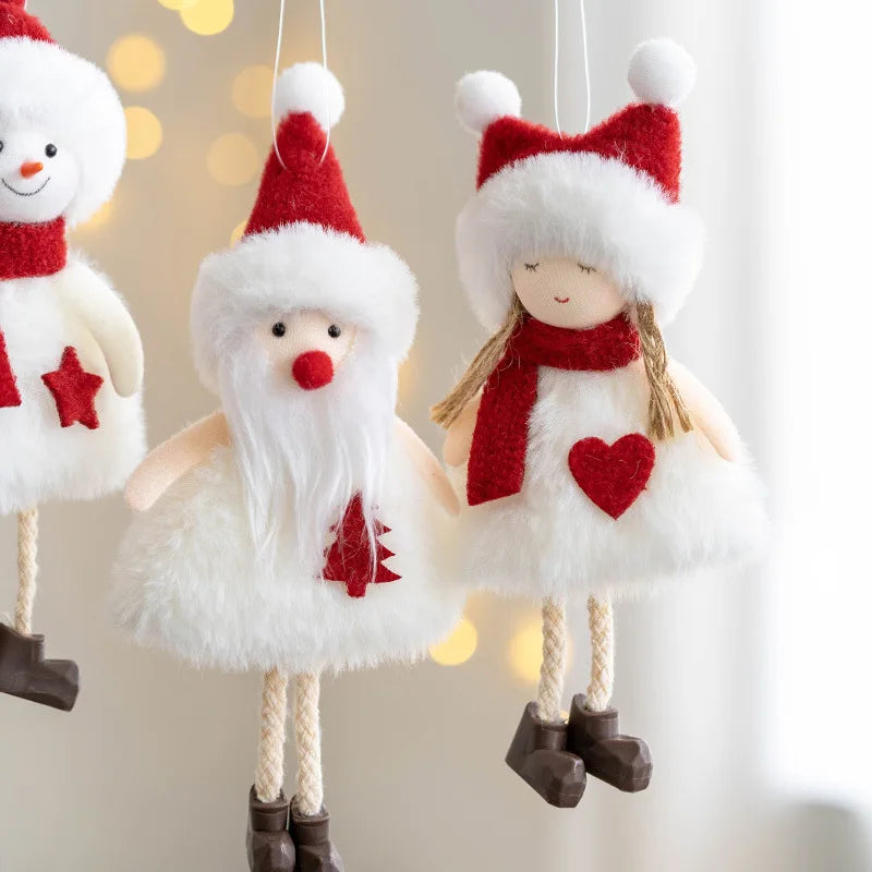 Handmade Christmas Hanging Dolls –  Winter Collection