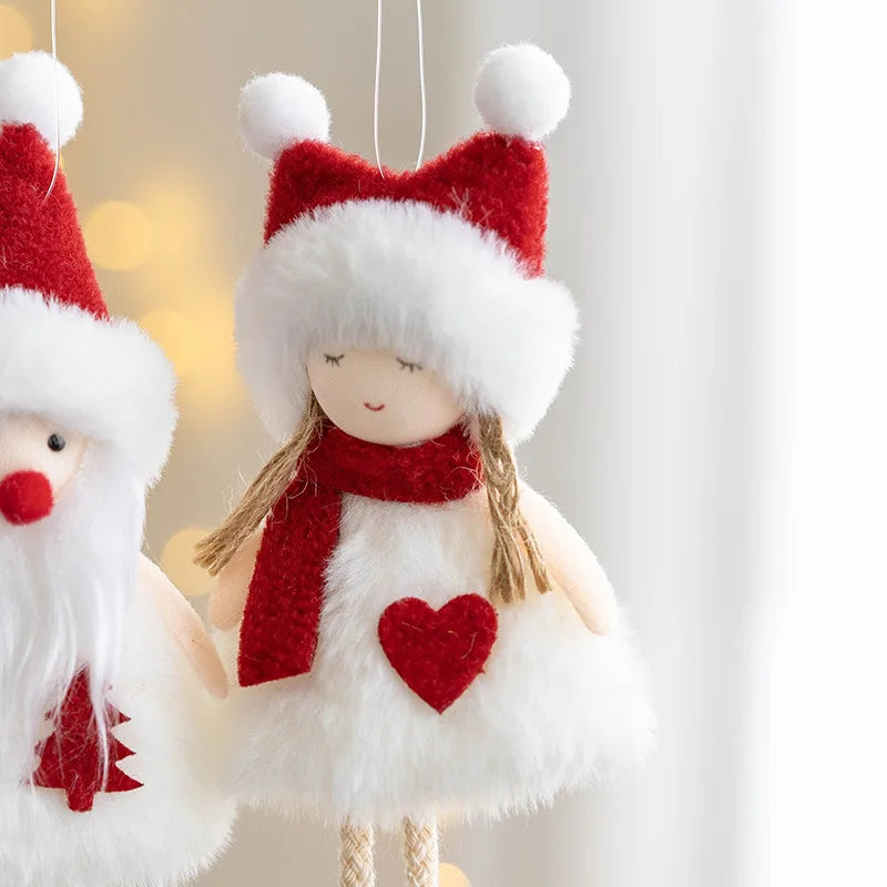 Handmade Christmas Hanging Dolls –  Winter Collection